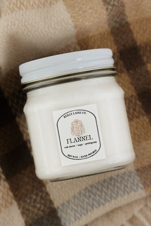Flannel Candle