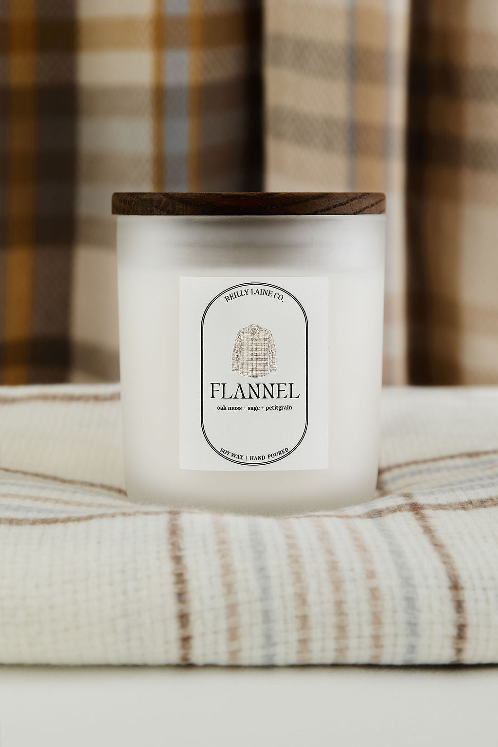 Flannel Candle