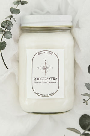 Que Sera Sera Candle