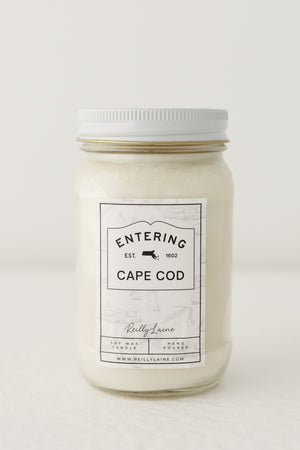 Now Entering: Cape Cod Candle Label