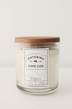 Now Entering: Cape Cod Candle Label