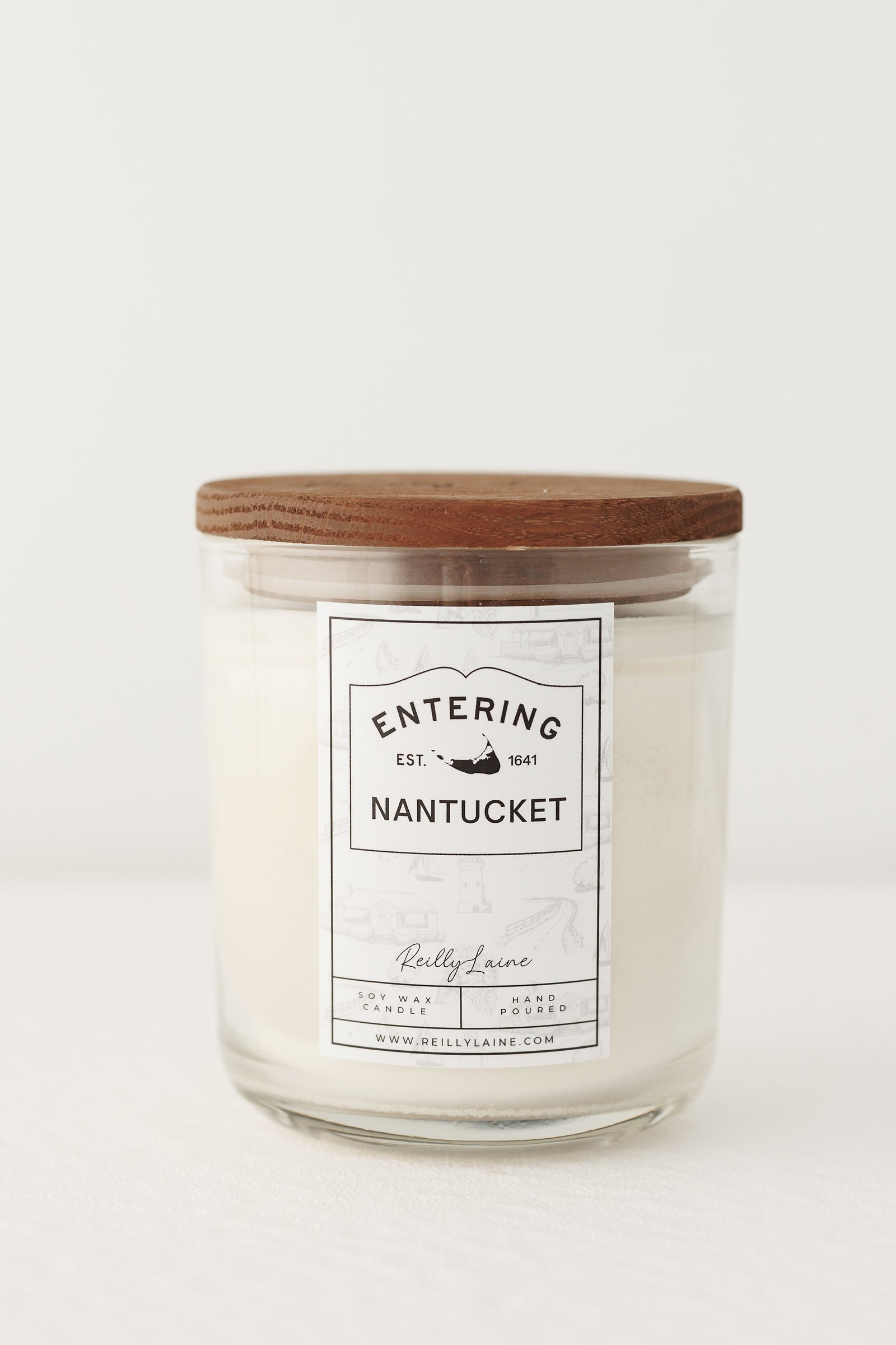 Now Entering: Nantucket Candle Label