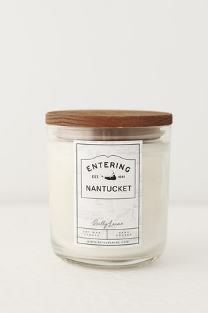 Now Entering: Nantucket Candle Label
