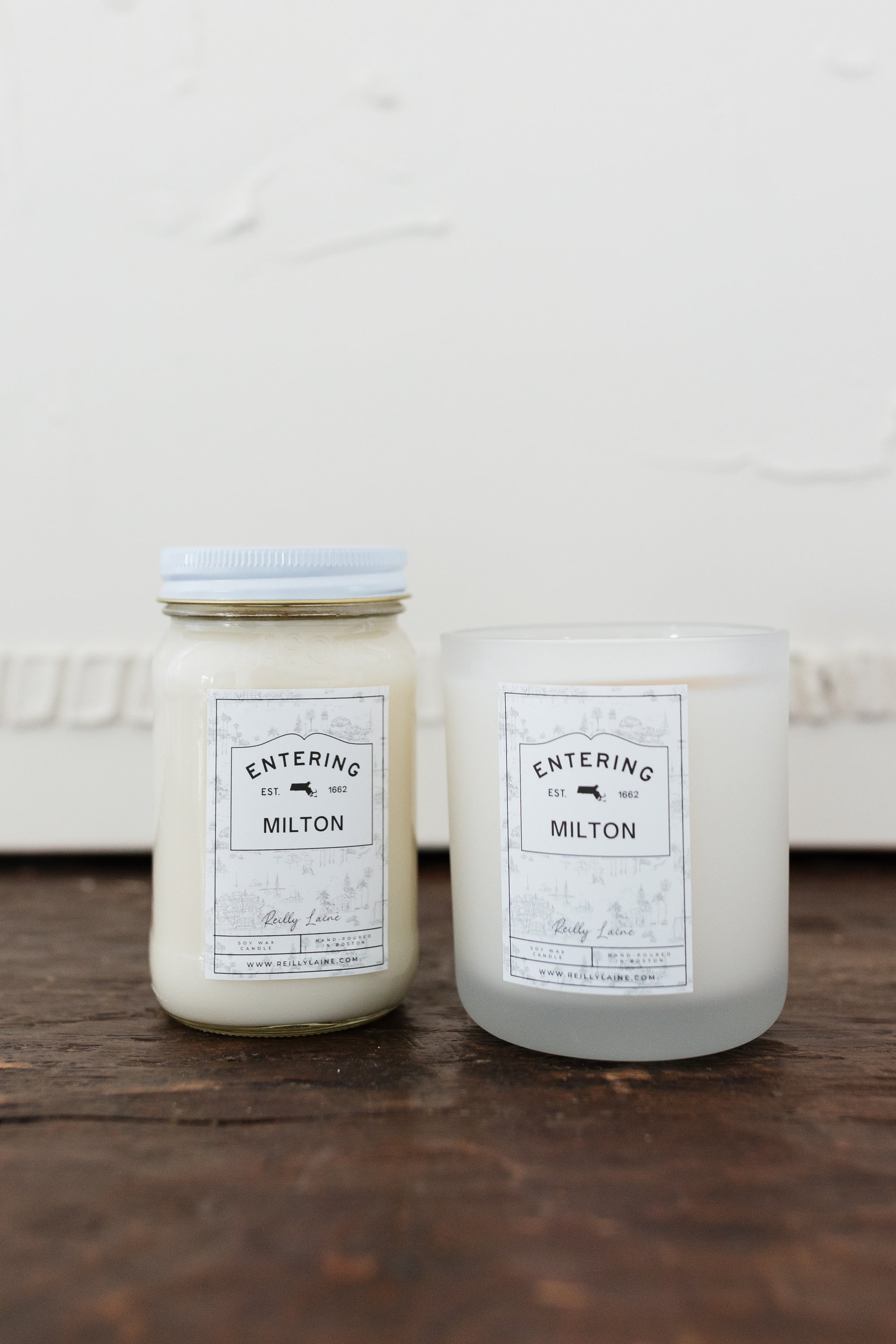 Now Entering: Milton Candle Label