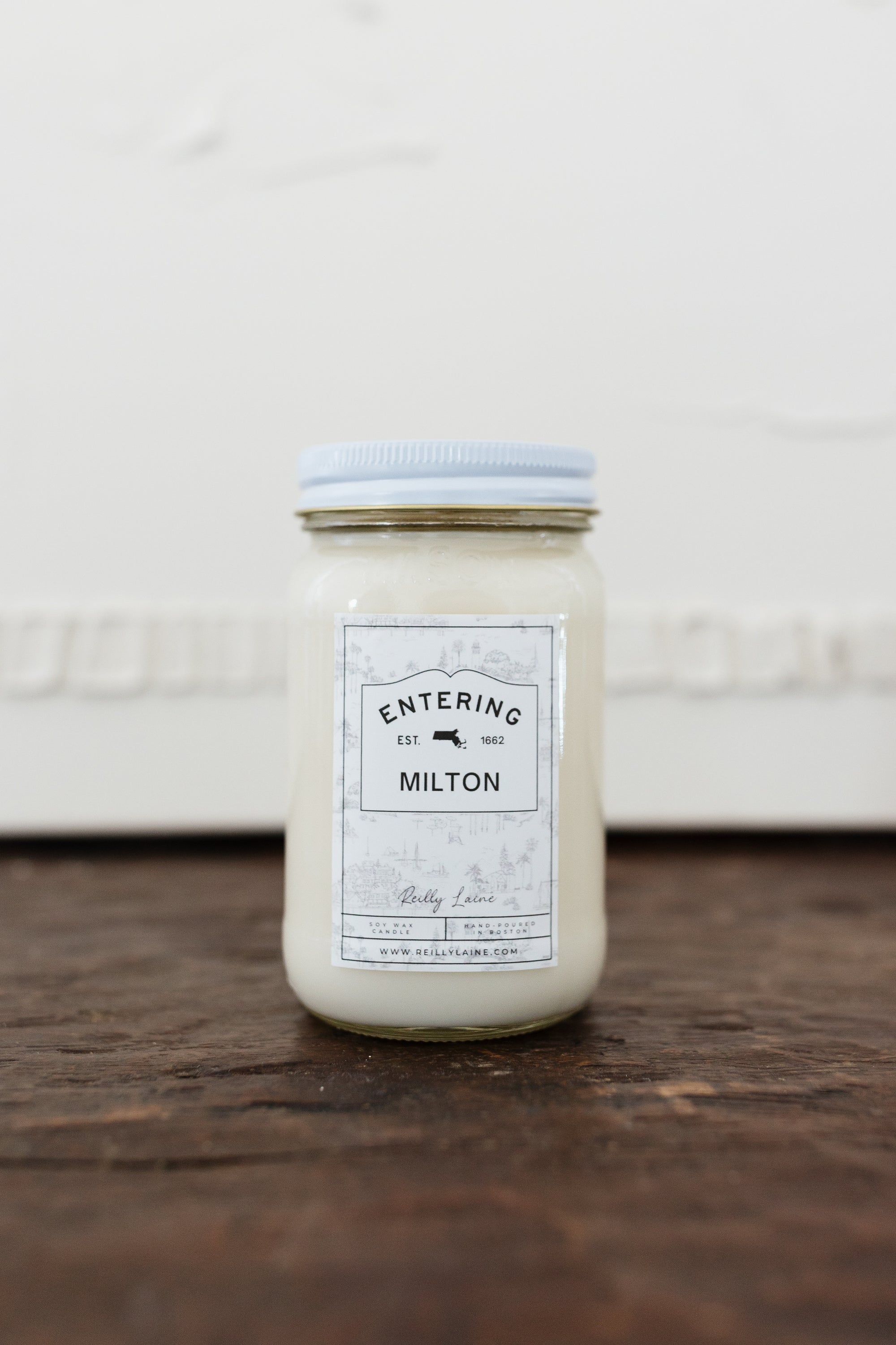 Now Entering: Milton Candle Label