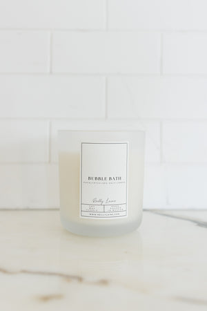 Bubble Bath Candle