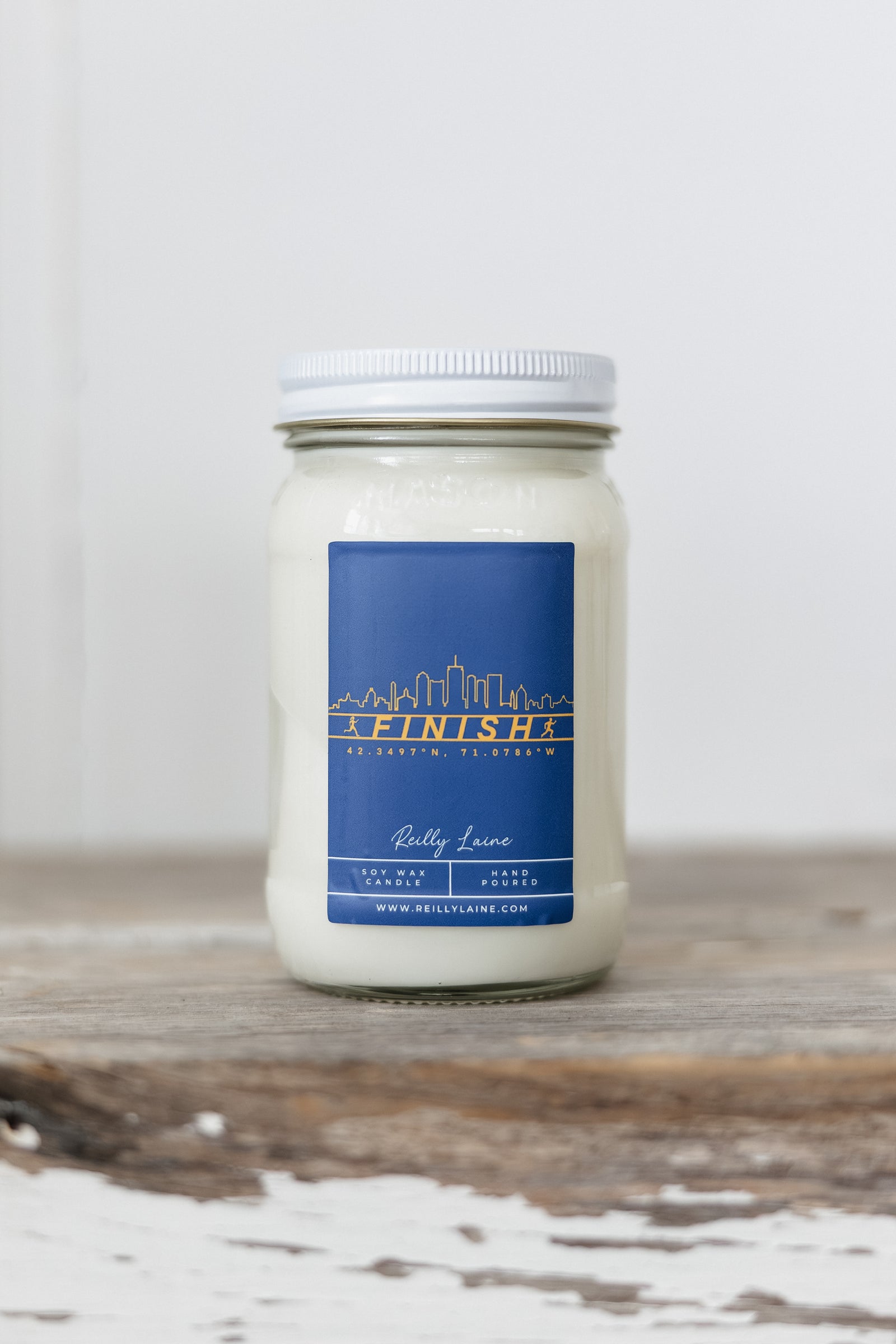 26.2 Marathon in Boston Candle