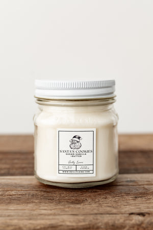 Santa's Cookies Candle