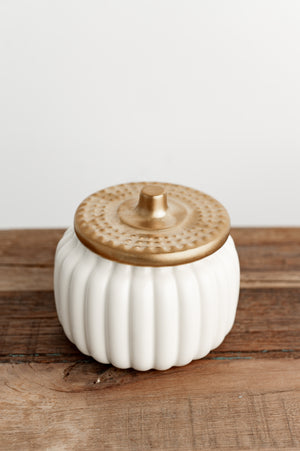 Ivory Pumpkin Spice Up Your Life Candle