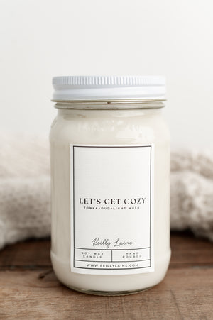 Let's Get Cozy Candle