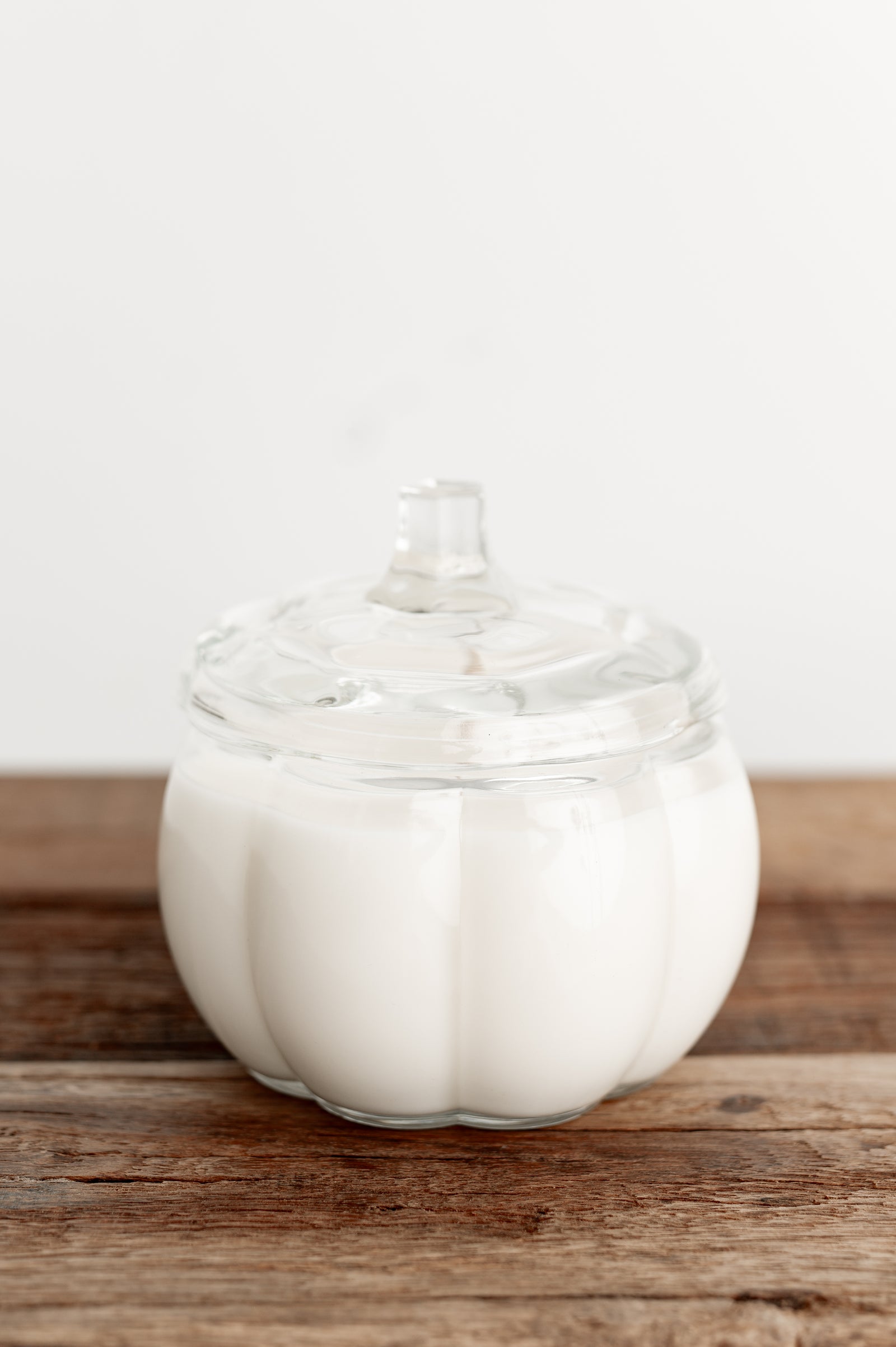 Glass Pumpkin Spice Up Your Life Candle