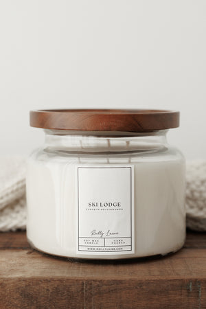 Ski Lodge Candle