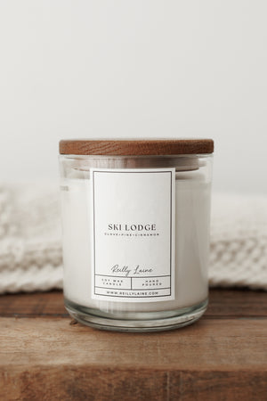 Ski Lodge Candle
